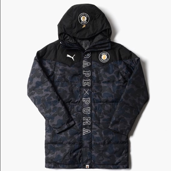 Bape X Puma Collaboration Long Coat - Picture 3 of 5